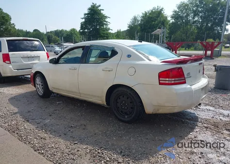 2010 Dodge Avenger Sxt z USA, uszkodzony, nr VIN 1B3CC4FB6AN127507